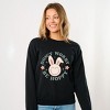 Simply Sage Market S.W.Smiley Be Hoppy Smiley Bunny Sweatshirt - 3 of 4