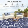 LOVSON Easy to Maintain & Outdoor-Ready Outdoor Rug,Patio Rug,Reversible Outdoor Rug, Waterproof Plastic Straw with Carry Bag - 4 of 4