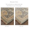 Carrington Traditional Oriental Gray/Gold/Pink Area Rug - 3 of 4