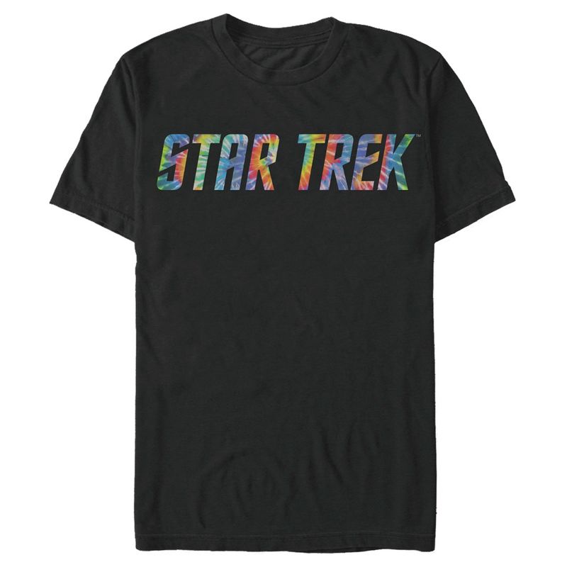 Men's Star Trek Tie-Dye Logo T-Shirt, 1 of 6
