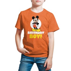 Boys' - Disney - Birthday Boy Spotlight Short Sleeve Graphic T-Shirt - 1 of 4
