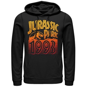 Men's Jurassic Park Retro 1993 Pull Over Hoodie - 1 of 3