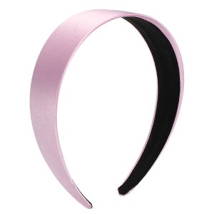 Unique Bargains Girl's Satin Headband 1.57" Wide 1 Pc - 1 of 4