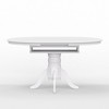 Glenwillow Home Oval Butterfly Leaf Dining Table + X-Back Dining Chairs Dining Set - 4 of 4