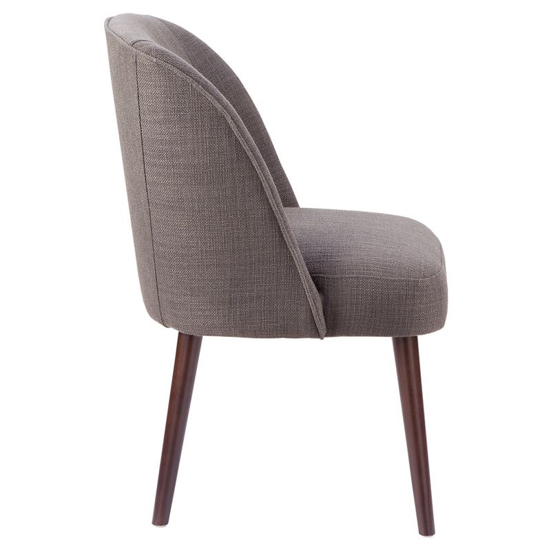 Oda Rounded Back Dining Chair - Charcoal, 5 of 10