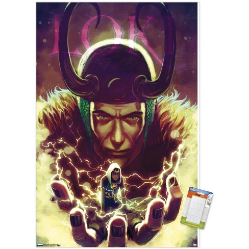 Marvel Loki Wall Stickers, Marvel Prints Wall Decor