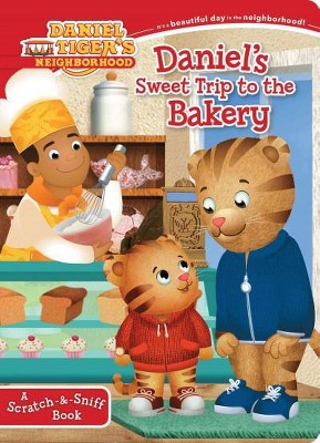 Daniel's Sweet Trip to the Bakery - (Daniel Tiger's Neighborhood) (Board Book)