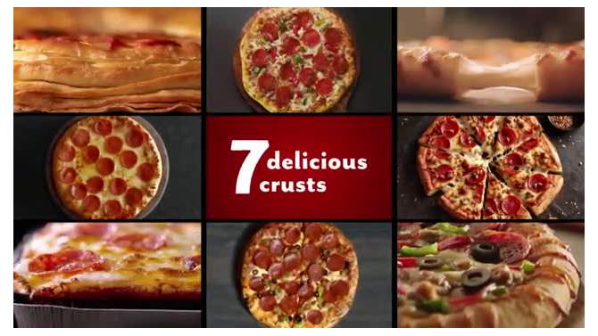 DiGiorno Cheese Stuffed Crust Three Meat Frozen Pizza - 9.2oz, 2 of 7, play video