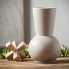 Sullivans 12" Modern Matte Gray Gourd Vase, Ceramic - 3 of 3