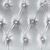Flash Furniture Hard Silver Tufted Vinyl Chiavari Chair Cushion - 2 of 2