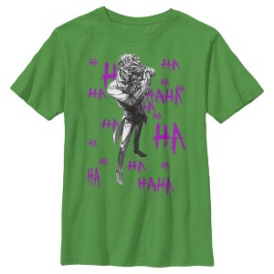 Boy's Batman Joker Ha Ha T-Shirt - 1 of 3