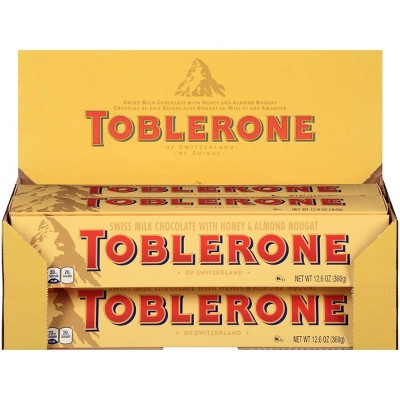 TOBLERONE Swiss Milk Chocolate Candy Bar - 12.6oz