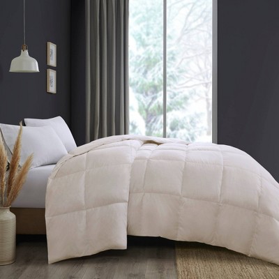 Cream Full Down Microfiber Oversized Winter Comforter