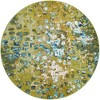 Unique Loom Jardin Ivy Abstract Indoor Woven Area Rug - 2 of 4