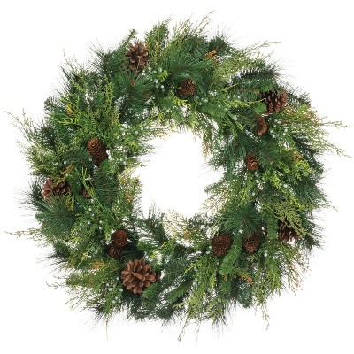 Sullivans Artificial Mixed Pine & Cone Wreath