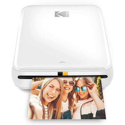 Kodak Step Instant Printer Bluetooth/nfc Wireless Photo Printer With Zink  Technology & Kodak App For Ios & Android Prints 2x3” Sticky-back Photos. :  Target