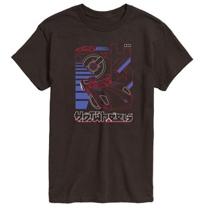 Men's - Hot Wheels - Neon Car With Logo -Men's Short Sleeve T-Shirt Short Sleeve Graphic T-Shirt - 1 of 3