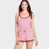 Women's Jersey Tank Top and Shorts Pajama Set - Wild Fable™ - 3 of 3