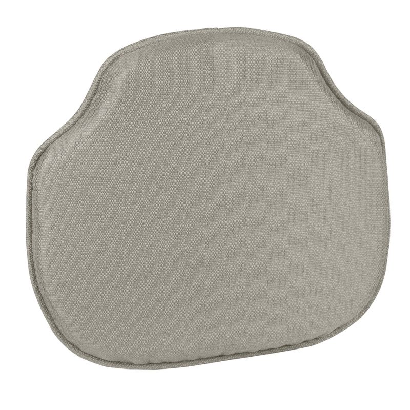 Gripper Omega Windsor Chair Cushion Set of 2 - Gray, 3 of 4