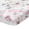 Lambs & Ivy Signature Botanical Baby Watercolor Floral 4-Piece Crib Bedding Set - image 4 of 4