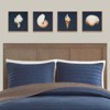 VisioGear 4PCS Framed Canvas Wall Art Set, Wall Decor for Hallway Office Wall Decor, Multicolor, 30"*15"*1.5" - 4 of 4