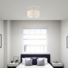 Livex Lighting Solstice 2 - Light Semi-Flush Mount in  Brushed Nickel - 2 of 4
