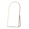 Lirago Metal Full Length Wall Mirror with Embedded Bracket 79*35 Gold - 3 of 4
