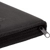 Monster Protectors Deluxe 4 Pocket Trading Card Leather Album - Dry Erase Boards & Marker, Side Loading Padded Double Sided Pockets, Holds 160 Cards - 3 of 4
