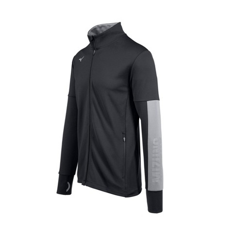 Mizuno Men's Alpha Quest Jacket, Medium, Black-Shade