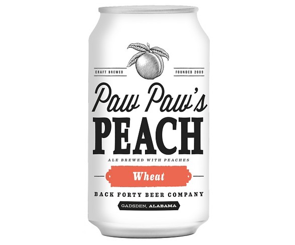 Back Forty&#174; Paw Paw's Peach Wheat - 6pk Cans / 12oz Cans