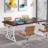 Tribesigns Rectangle Executive Desk, Modern Conference Table for Office - 2 of 4