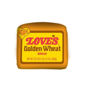 Love's Golden Wheat Split Top Bread - 22.5oz - 1 of 1