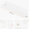 Unique Bargains Acrylic Waterproof Bathroom Floating Shelf 15 x 4 x 2 Inch - 2 of 4
