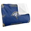 University Of New Haven Logo Pattern Silky 50x60 Blanket, 1 Sided - 3 of 4