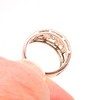 Elephant Ring Band  Ring for Women Rose Gold Plated Crystal Ginger Lyne Collection Size 5 - 3 of 4
