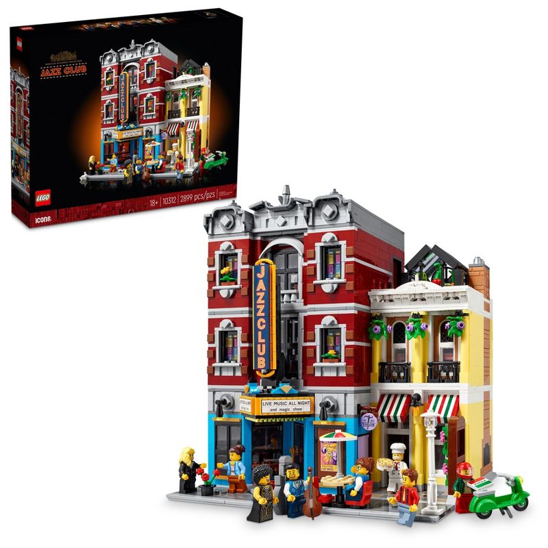 LEGO Icons Jazz Club Building Set 10312, 1 of 8