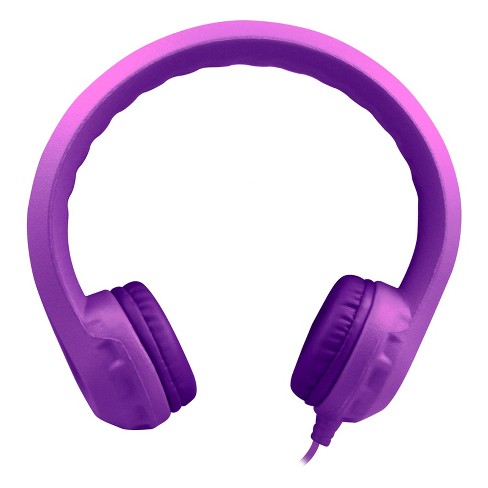 Hamiltonbuhl Flex-phones Single Construction Foam Headphones, Purple : Target