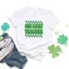 Simply Sage Market Women's Checkered Lucky Teacher Short Sleeve Graphic Tee - 3 of 3