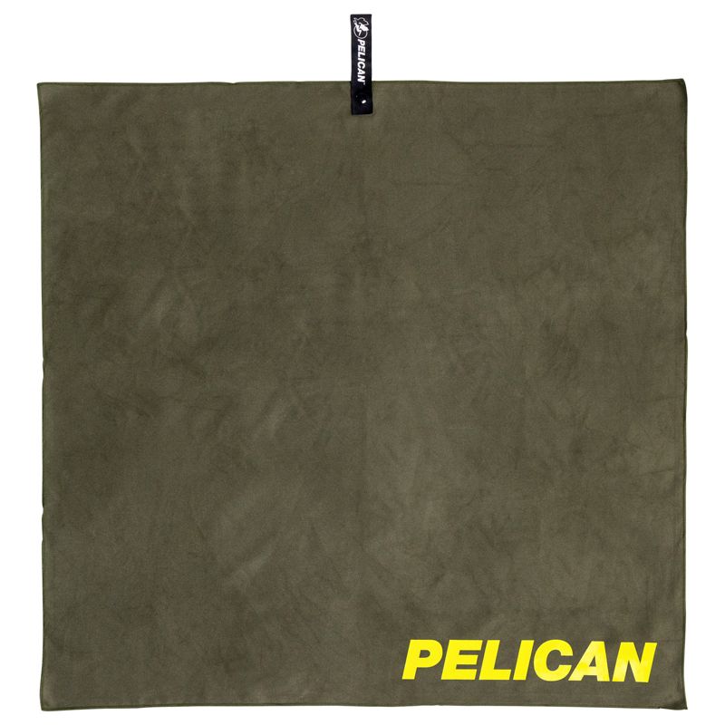 Pelican Outdoor - Multi-Use Towel with Carry Case - Ultra Absorbent Microfiber - Olive Drab, 2 of 8