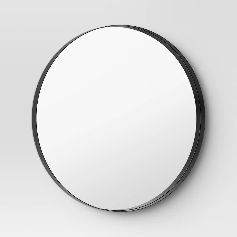 30" Flush Mount Round Decorative Wall Mirror - Project 62™, 4 of 11