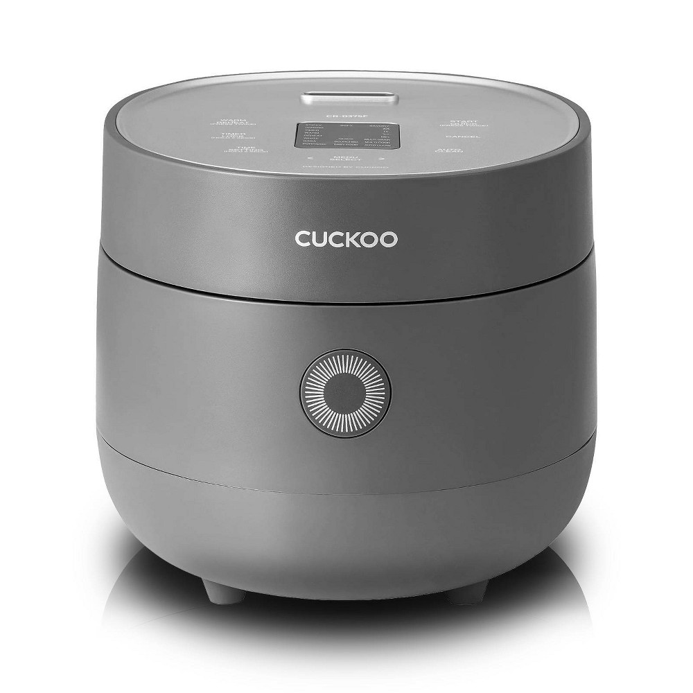 Cuckoo 6-Cup Micom Rice Cooker and Warmer Gray