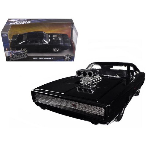 Doms 1970 Dodge Charger Rt Black Fast Furious 7 Movie 124 Diecast Model Car By Jada