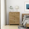 Dresser for Bedroom, 5 Drawer Dresser Wood Dresser with Metal Handle - 2 of 4