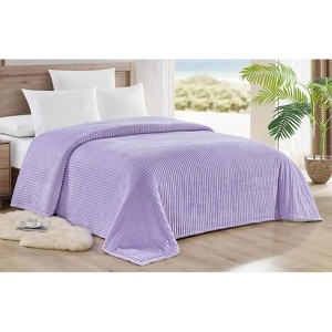 Noble House Ribbed Corduroy Extra Plush & Comfy All-Season Blanket - 1 of 3