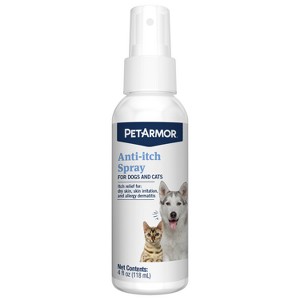 PetArmor Anti-Itch Spray for Dogs & Cats - 4 fl oz - 1 of 4