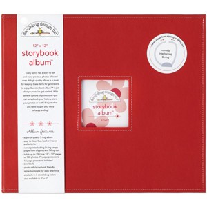 Doodlebug Storybook D-Ring Album 12"X12" - 1 of 1