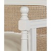 Twin Melanie Upholstered Daybed White Fabric - Hillsdale Furniture - 4 of 4