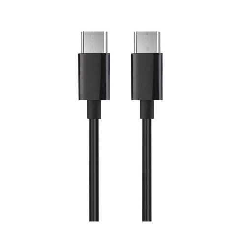 USB C TO TYPE C CHARGE & SYNC DATA CABLE 39.9 INCH IN BLACK