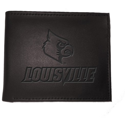 NCAA Louisville Cardinals Wallet Bifold Black