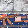 Tirrinia Fashionable Lunch Bag with Leather Handle, Insulated  Reusable Lunch Totes for Women & Men, Lunch Box for Working, Picnic, School - 4 of 4